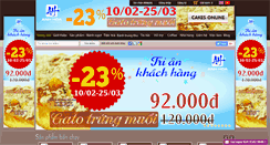Desktop Screenshot of banhngotphap.vn